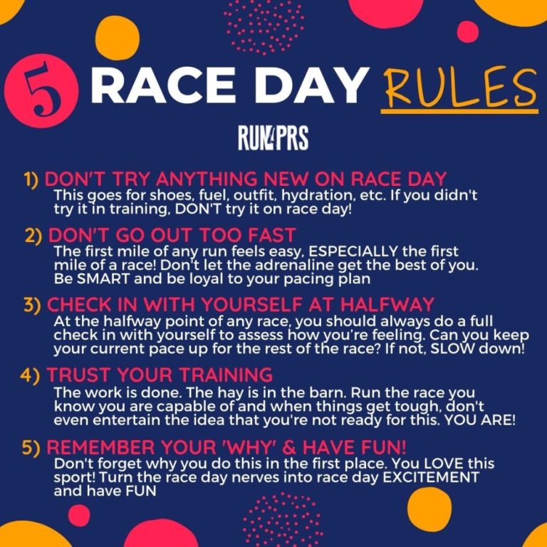 Best Ways To Manage Race Day Nerves