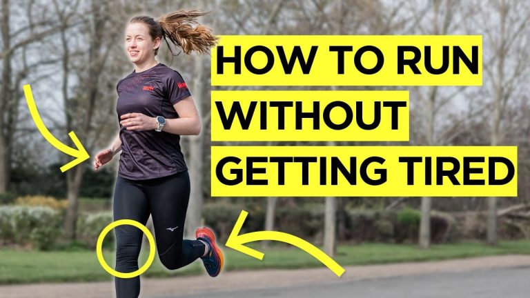 How To Run Without Getting Tired?