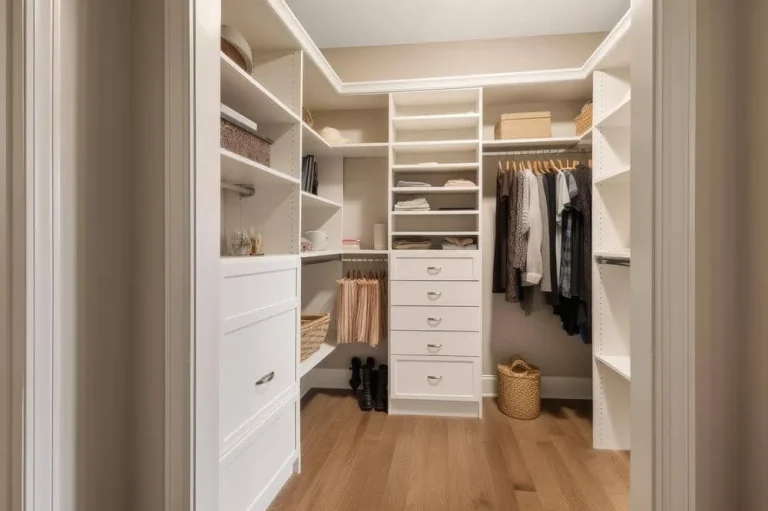 How to Make the Most Out of a Small Walk in Closet  : Clever Storage Solutions