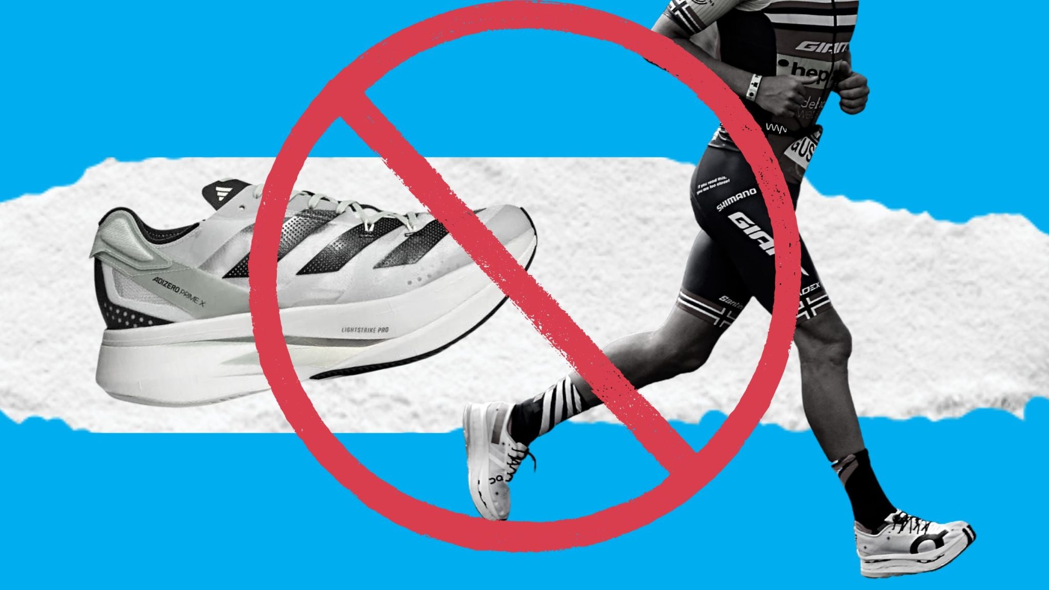 adidas banned from normal shoes